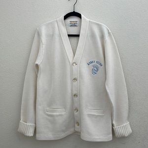 Vintage 60’s Bristol Official Award Sweater/Cardigan size M/L Retro Collegiate
